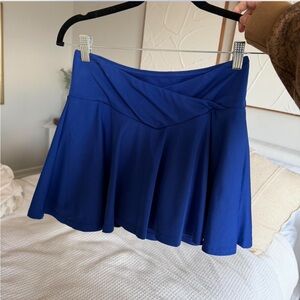 Blue Women's Tennis Skirt